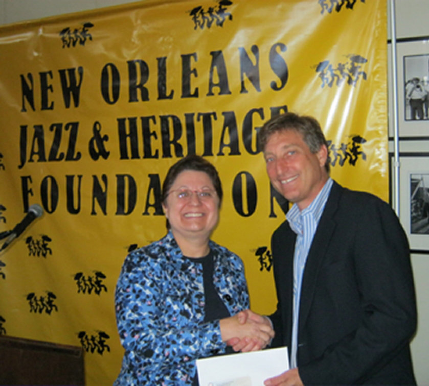 Gretna Middle School Band receives Jazz and Heritage Foundation grant